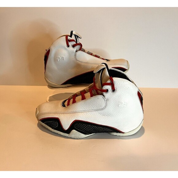 Air Jordan 21 OG White/Varsity Red Kids Size 5.5Y (No Box) Nike - Picture 1 of 16